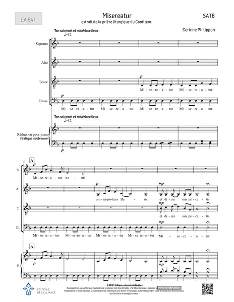 Misereatur - SATB