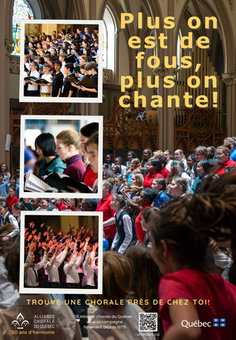 Plus on est de fous, plus on chante! Affiche #2 Jeunesse