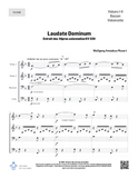 Laudate Dominum - SATB + solo + petit ensemble