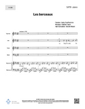 Les berceaux (Harm.: B. Allard) - SATB + piano