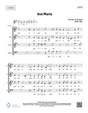Ave Maria (Thomas Luis de Victoria) - SATB