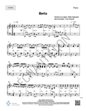 Berlu - SATB, piano et basse électrique