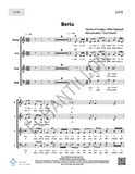 Berlu - SATB, piano et basse électrique