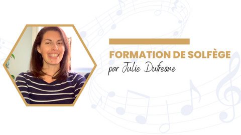 Formation de solfège (inclut 6 cours de 60min)