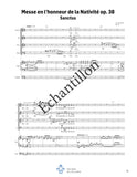 Messe en l'honneur de la Nativité par J.-Antonio Thompson - SATB + orgue